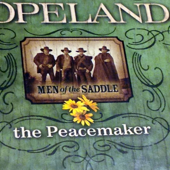 Lori Copeland Western, The Peacemaker, book 1, men of the saddle - Picture 3 of 6